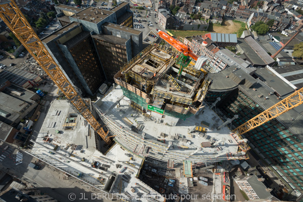 tour des finances à Liège